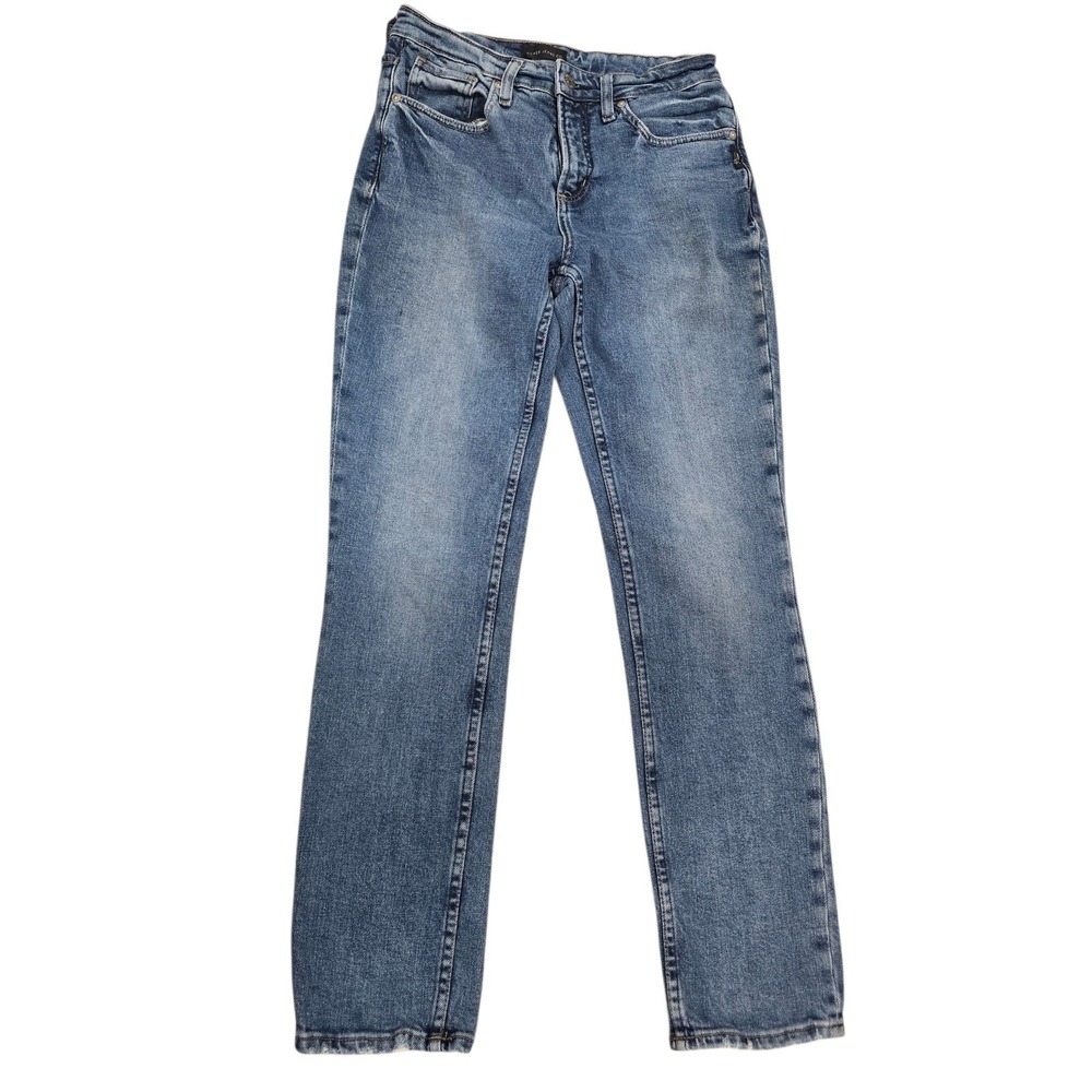 Silver Jeans Co Beau Mid Rise Slim Boyfriend Medium Wash Jeans Size 26